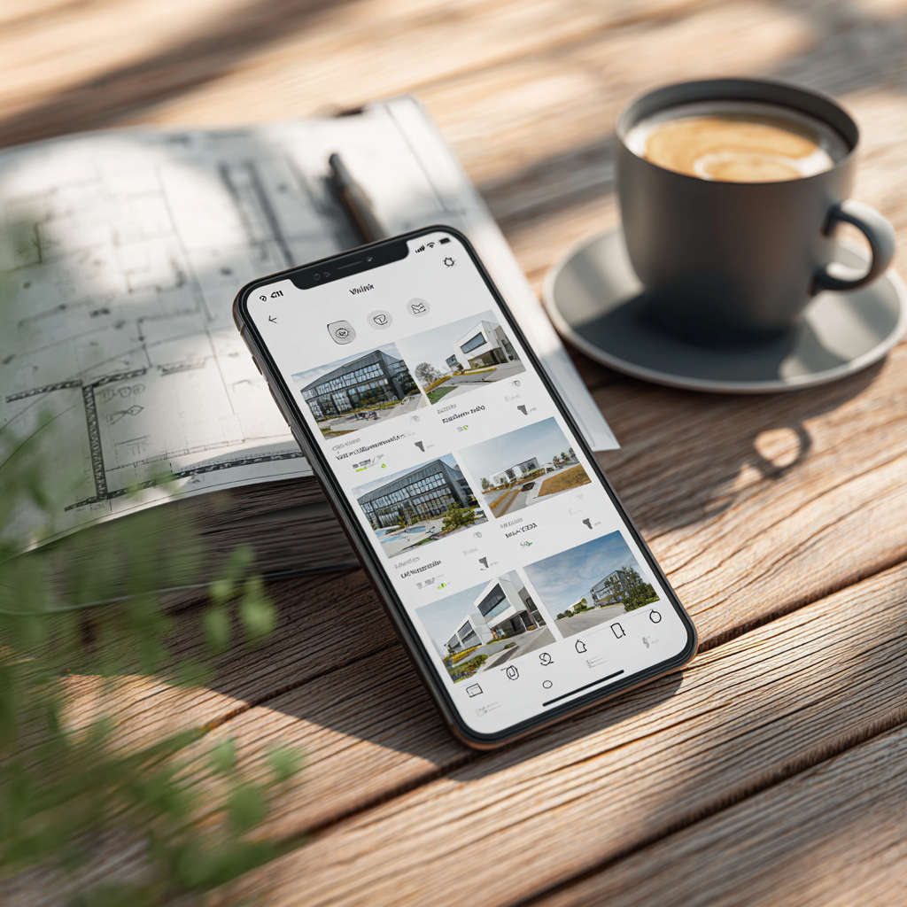 BUDA Plan App auf dem Smartphone – Projektübersicht