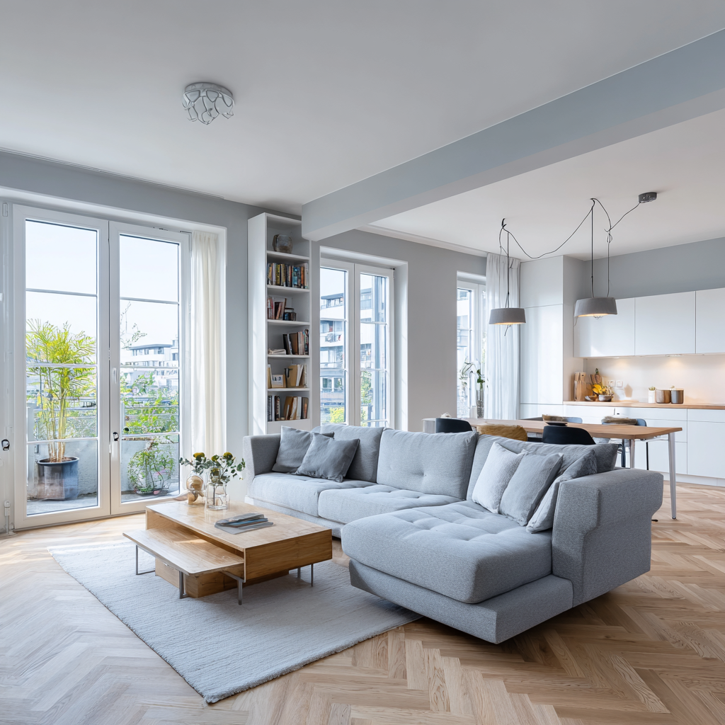 Helle Neubauwohnung
