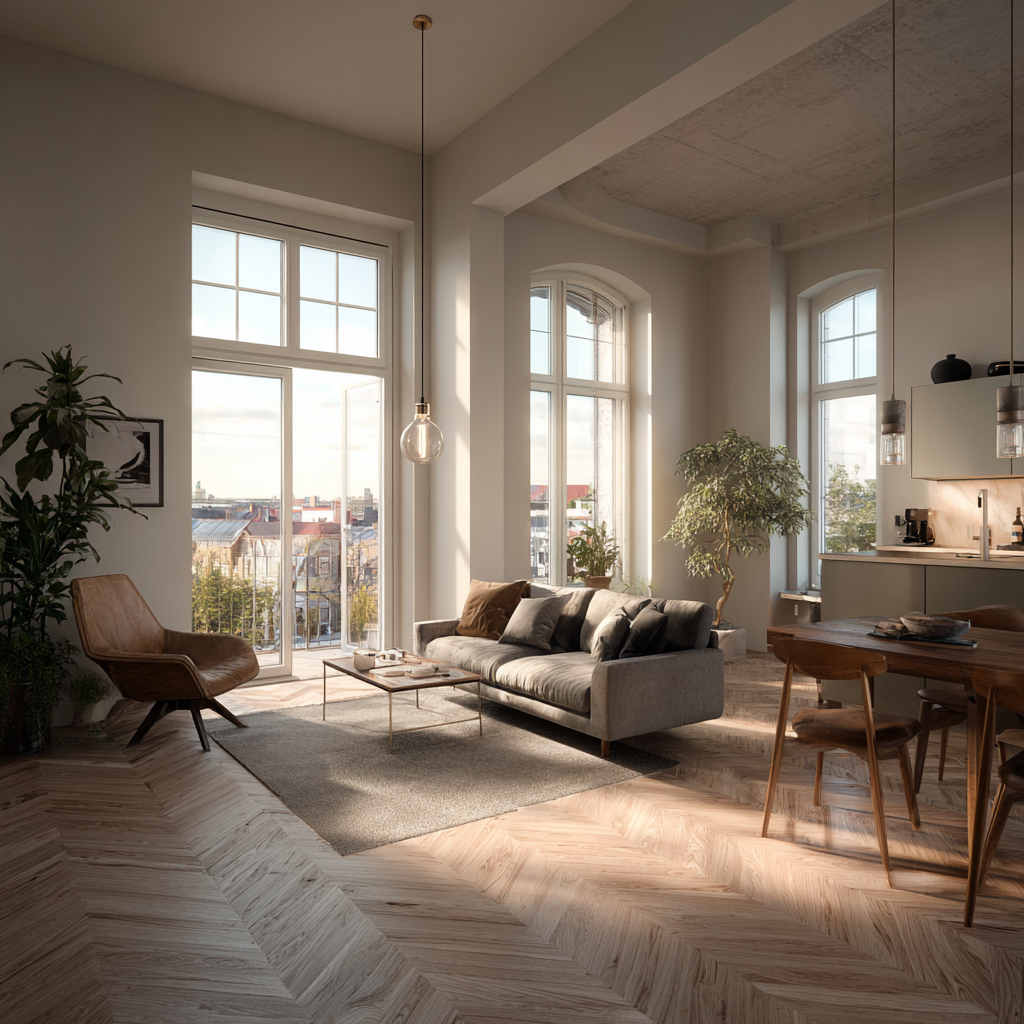 Neubauwohnung nach Sanierung