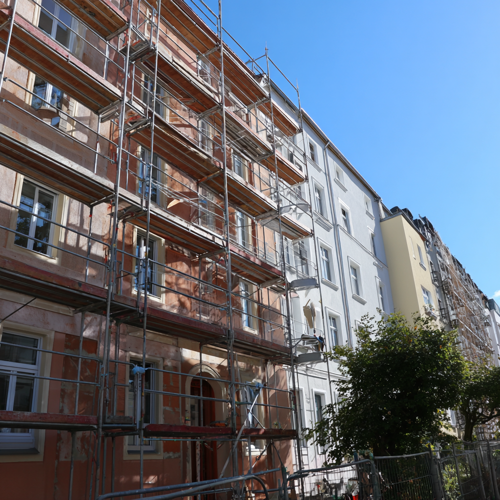 Handwerker bei der Arbeit